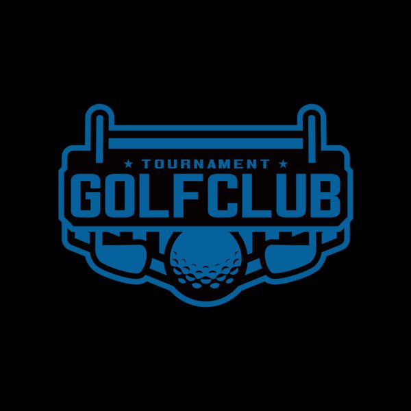 Golf club Tournament logo template Thumbnail